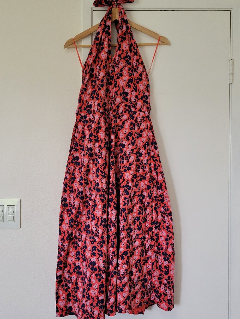 Pact Halter Floral Dress